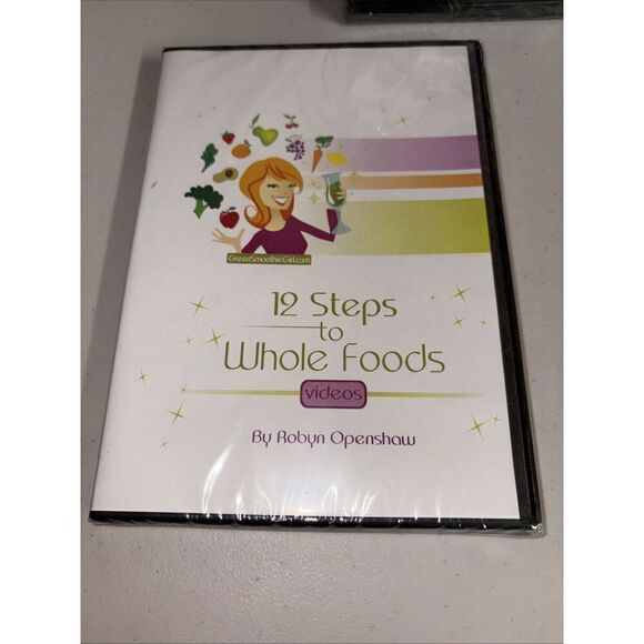 New DVD: 12 Steps To Whole Foods Videos Robyn Openshaw - Green Smoothie Girl - Picture 1 of 2